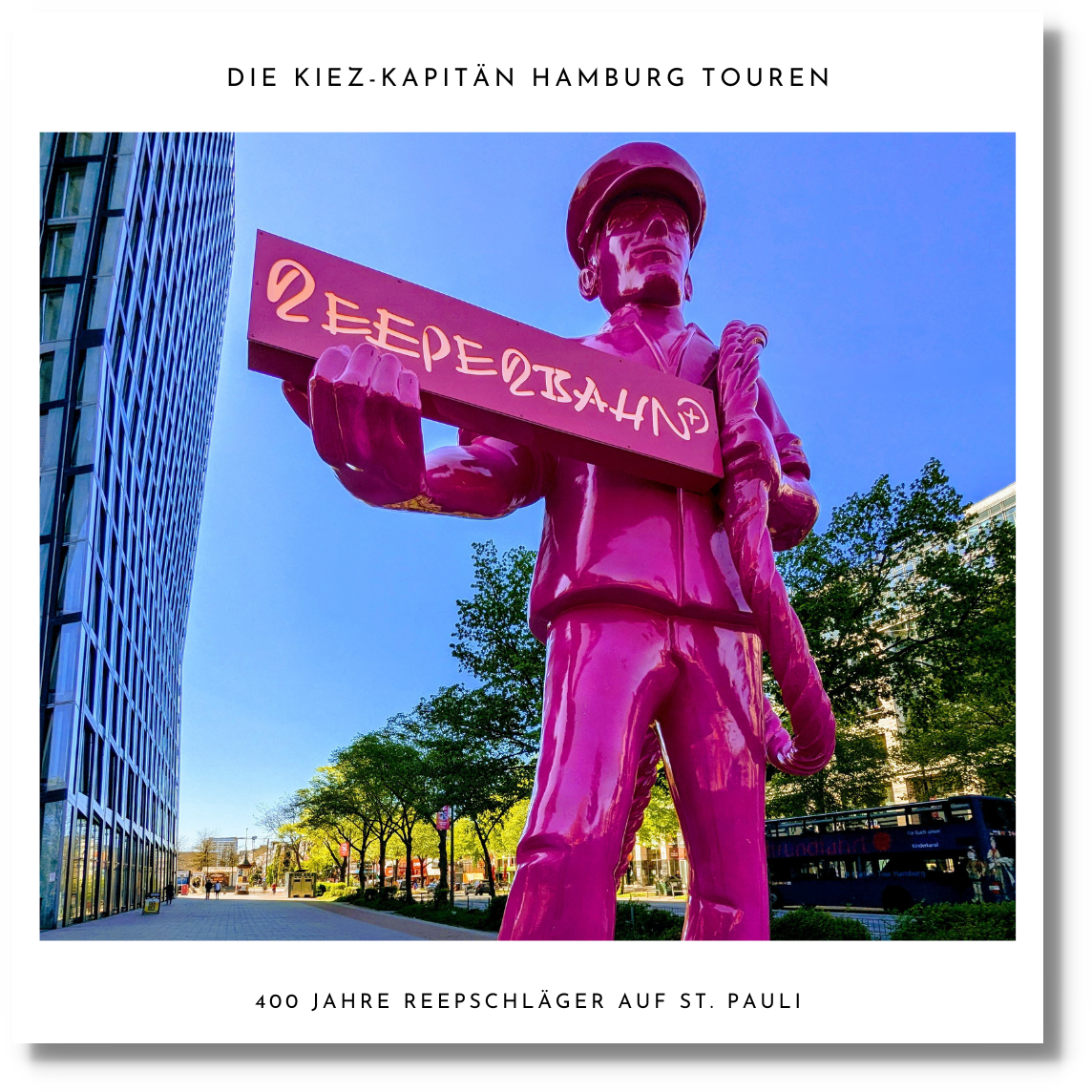 400 JAHRE REEPSCHLÄGER AUF DEM HAMBURGER BERG 400 Jahre Reeperbahn. Die Kiez-Kapitän Reeperbahn & Beatles Kieztour durch St. Pauli. has-shadow